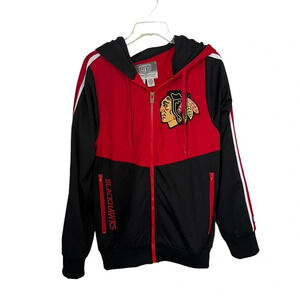 Chicago Blackhawks NHL Zip-Up Small NWT